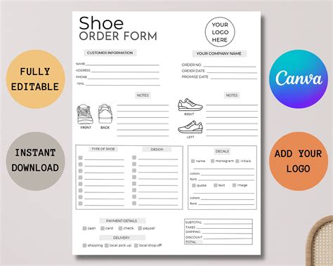 fake shoe order form|is the shoe store legit.